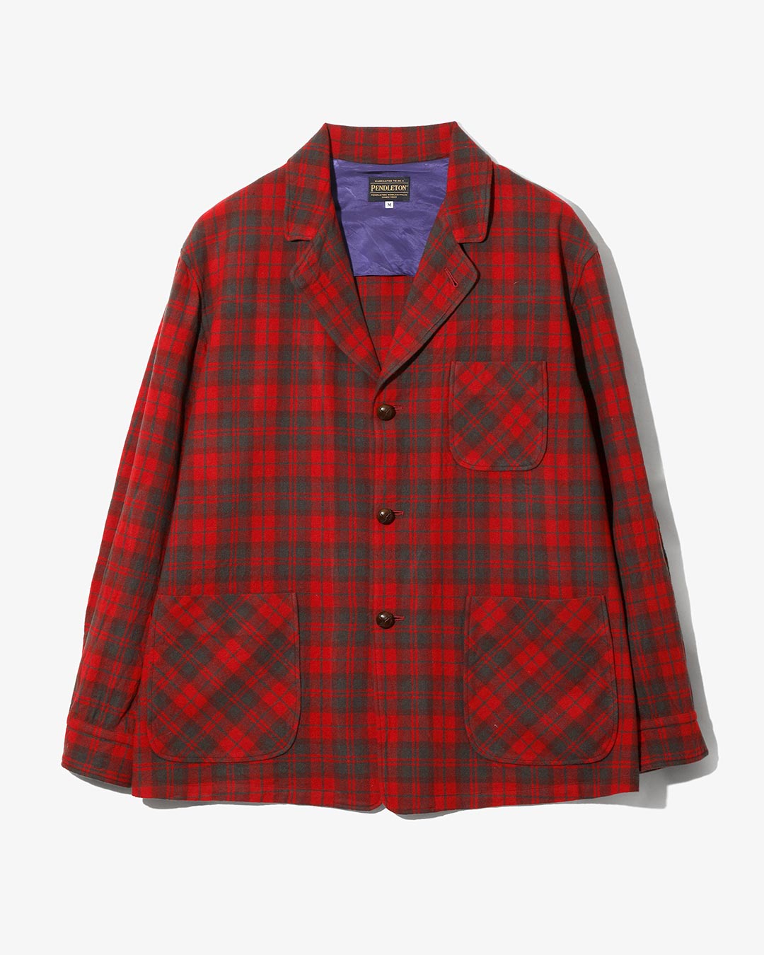 Pen Jacket - Wool Plaid ¥82,500