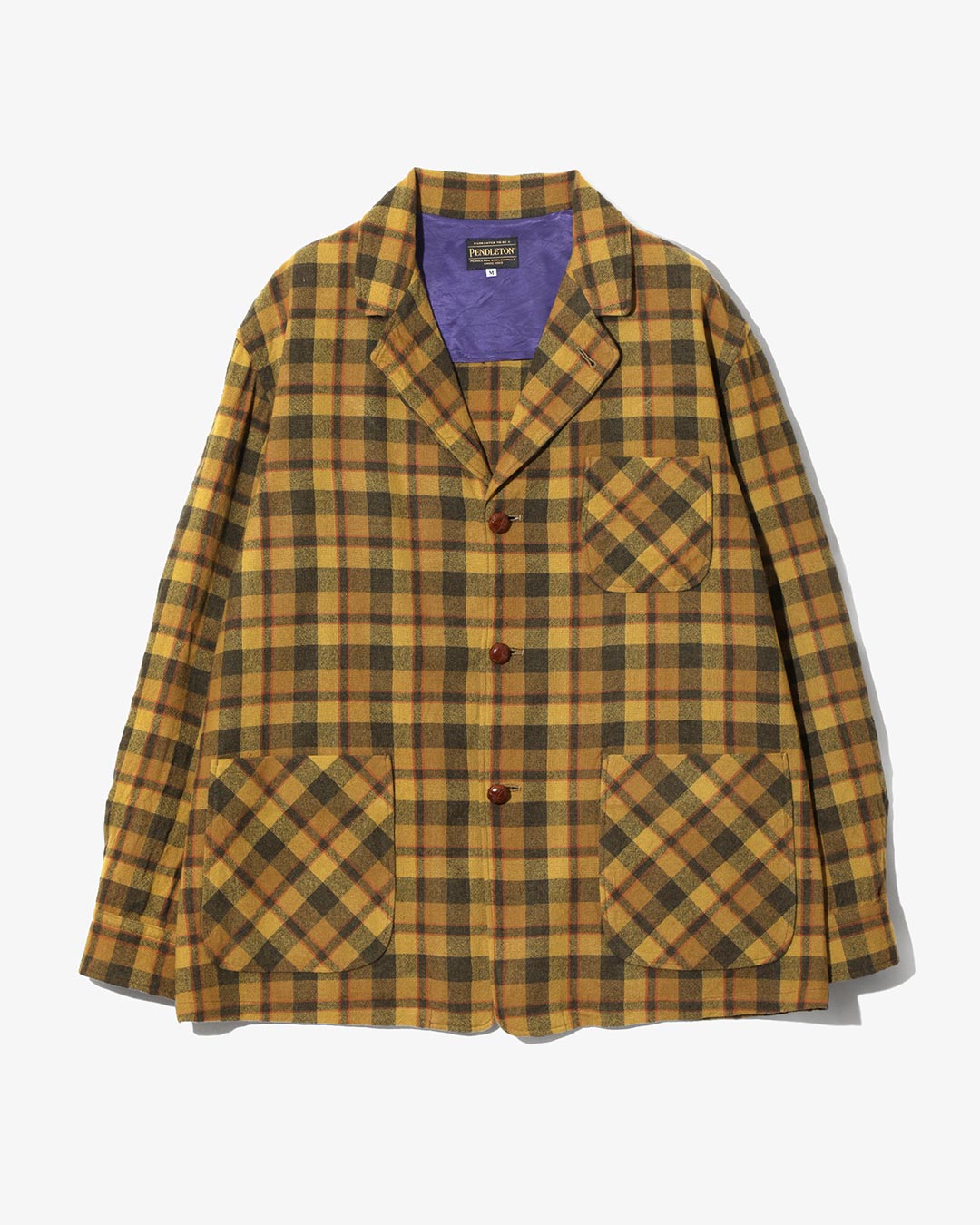 Pen Jacket - Wool Plaid ¥82,500