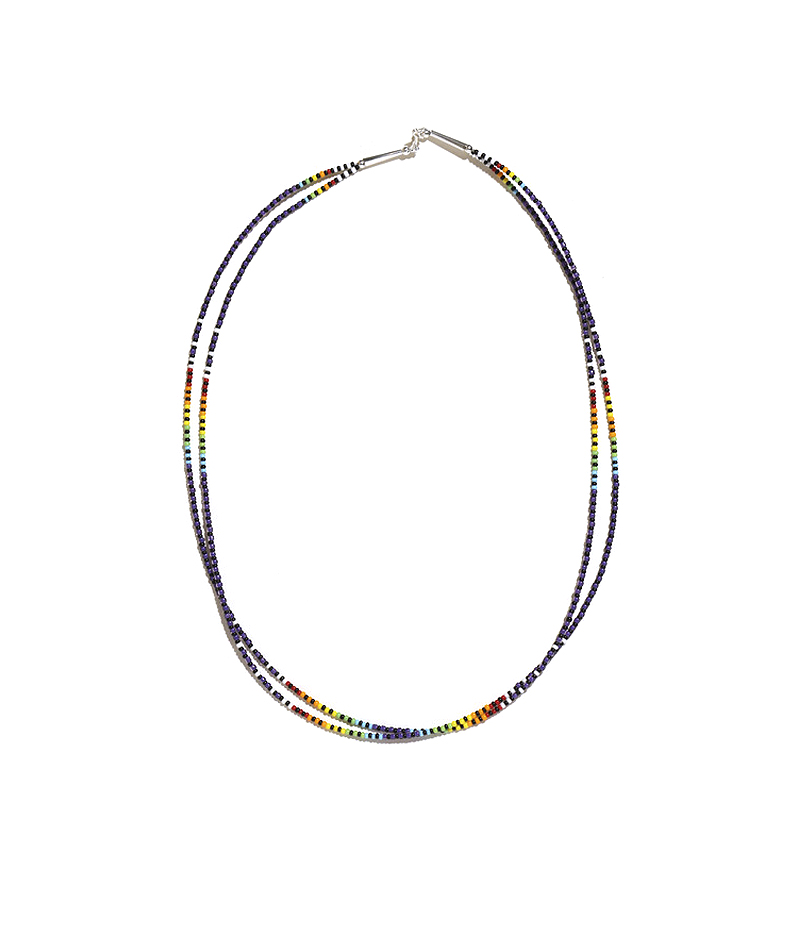 NEPENTHES WOMAN OSAKA – Grass Beads Nacklace by Chris Yazzie