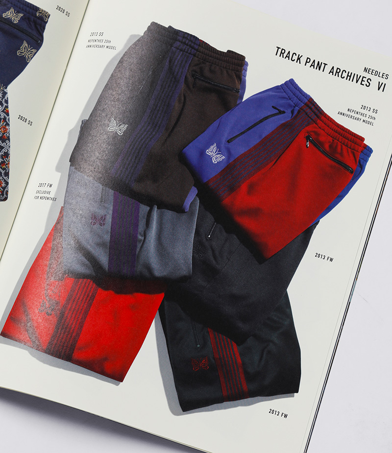 NEPENTHES in print』#14OUR STORY OF THE NEEDLES TRACK PANT