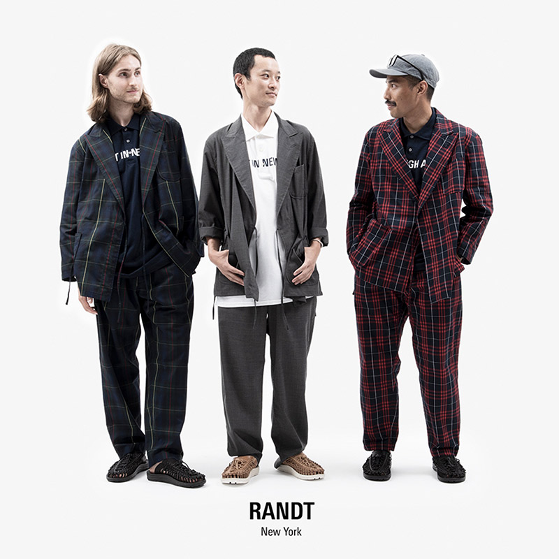 〈RANDT〉 NEW PRODUCTSCOMFY JACKET & PANT in STORE