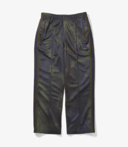 TRACK PANT - POLY SMOOTH / UNEVEN DYE PRINT ¥27,500