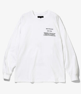 PRINTED LONG SLEEVE T-SHIRT - BREAKFAST ALL DAY ¥9,900