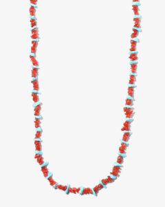 Necklace - Turquoise / Coral ¥33,000