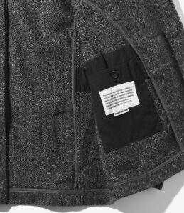 NB Jacket - Poly Wool Herringbone ¥67,100