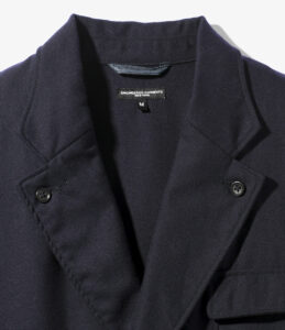 Reefer Jacket - Wool Uniform Serge ¥69,300