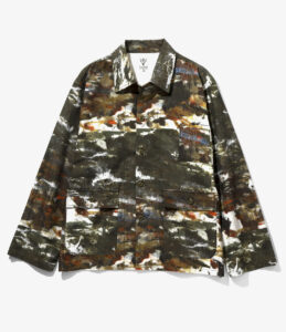 Hunting Shirt - Cotton Back Sateen / Painting Pt. ¥26,400