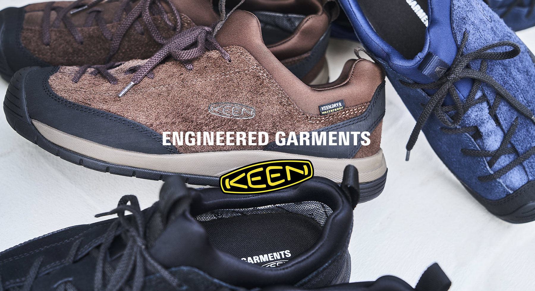 ENGINEERED GARMENTS〉 x 〈KEEN〉JASAPER Ⅱ EASYMOC WP | NEPENTHES