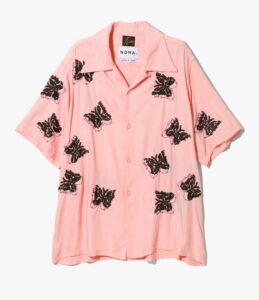 S/S ONE-UP SHIRT-PAPILLON EMBROIDERY