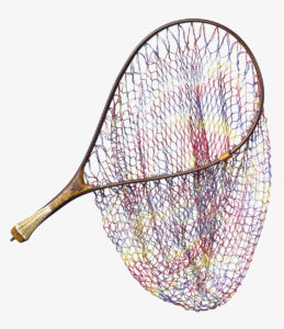 Tie Dye Landing Net – Straight – Stag Grip ¥49,500