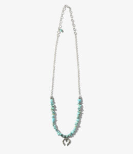 〈MARCO ARVISO〉Turquoise Naja Necklace ¥25,300