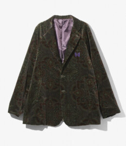 RAGLAN JACKET - VELVET CLOTH ¥75,900