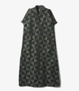 French Sleeve Dress - PE/R Windmill Jq. ¥36,300