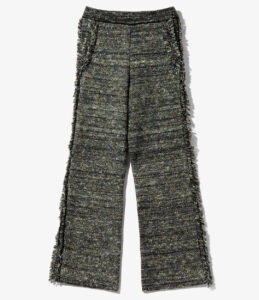 Tweed Fringe Flare PT ¥44,000