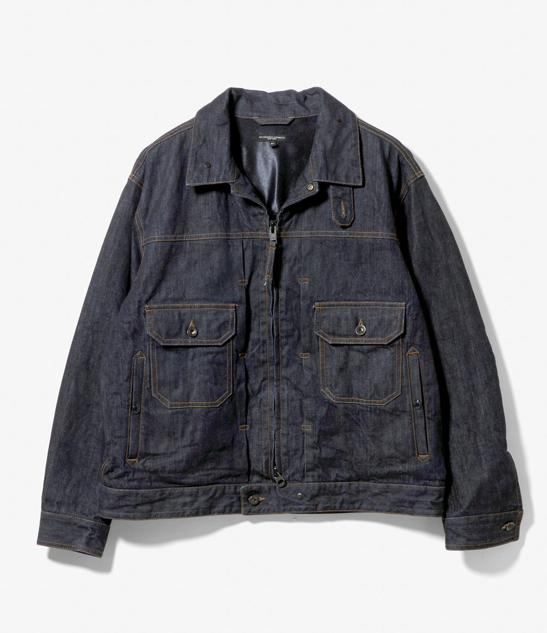 こだわりのディテールを多数備えた〈EG〉 TRUCKER JACKET