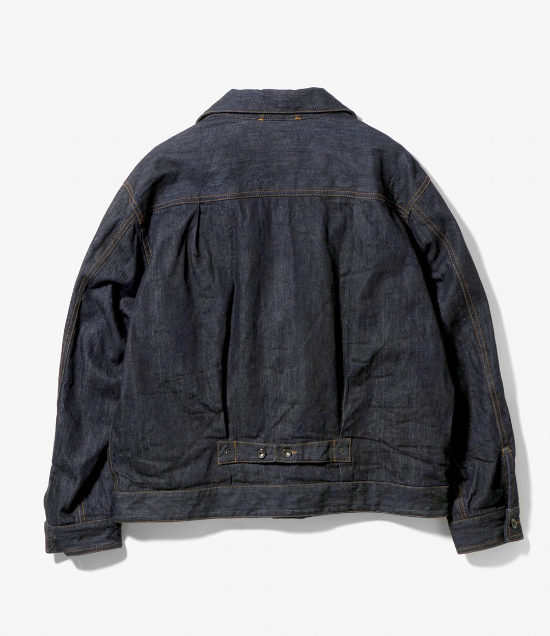 こだわりのディテールを多数備えた〈EG〉 TRUCKER JACKET