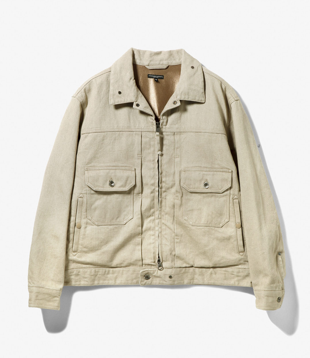 こだわりのディテールを多数備えた〈EG〉 TRUCKER JACKET