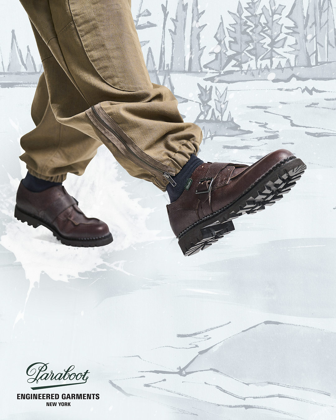 〈ENGINEERED GARMENTS〉 x〈PARABOOT〉 9月12日 （木） リリース