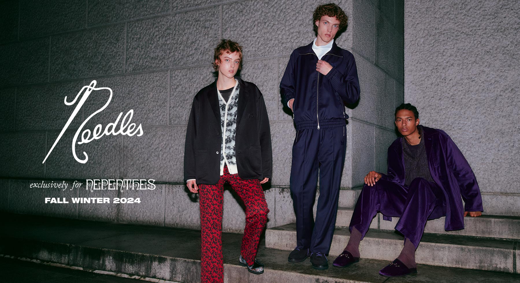 〈NEEDLES〉for NEPENTHES FALL WINTER 2024