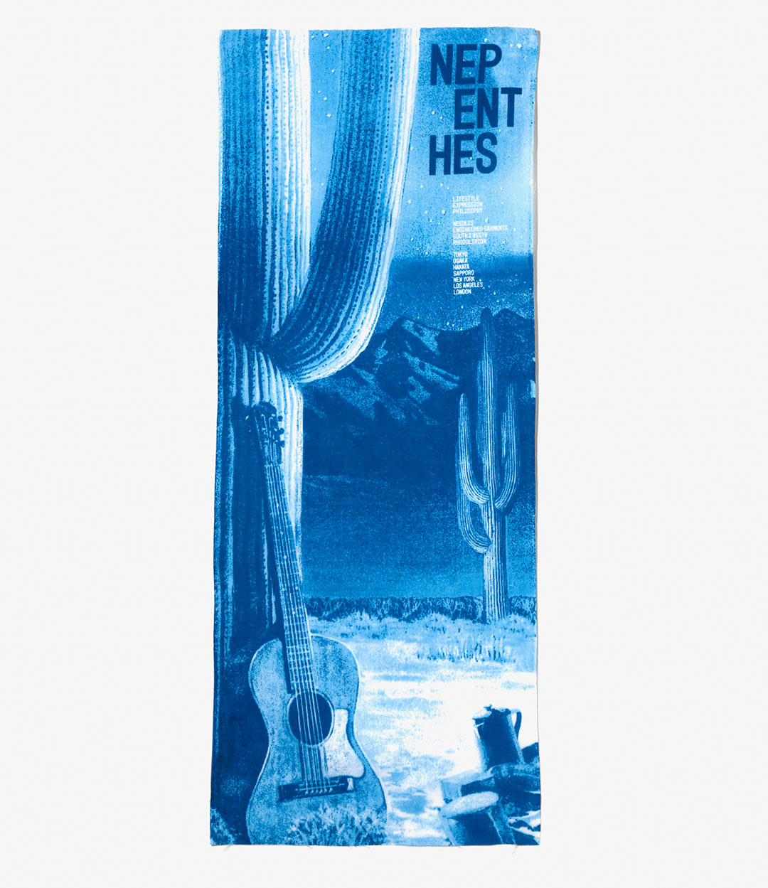 〈NEPENTHES〉 × 〈太田和彦〉異色のコラボから生まれたオリジナル手ぬぐい