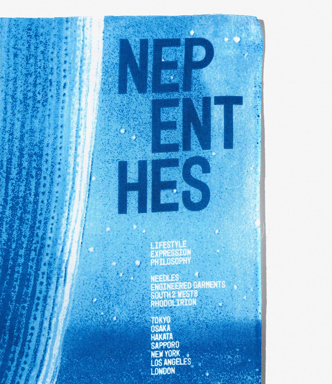 〈NEPENTHES〉 × 〈太田和彦〉異色のコラボから生まれたオリジナル手ぬぐい