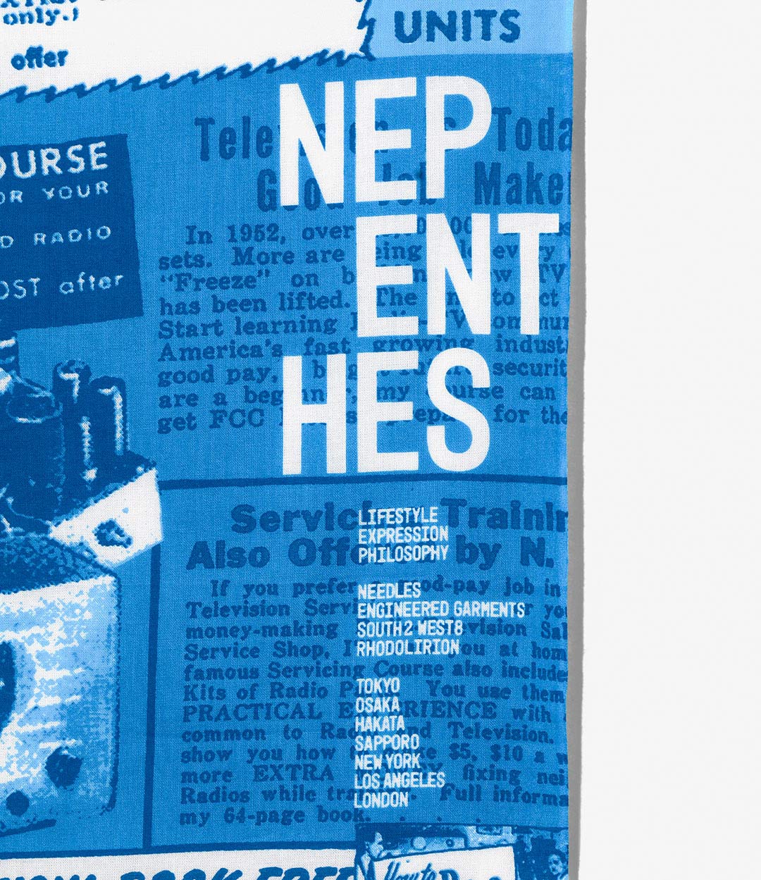 〈NEPENTHES〉 × 〈太田和彦〉異色のコラボから生まれたオリジナル手ぬぐい