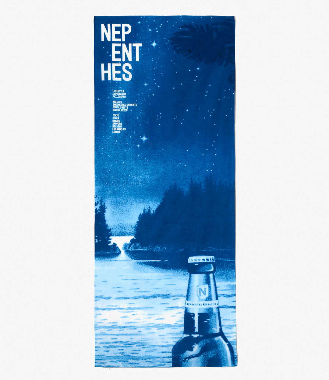 〈NEPENTHES〉 × 〈太田和彦〉異色のコラボから生まれたオリジナル手ぬぐい