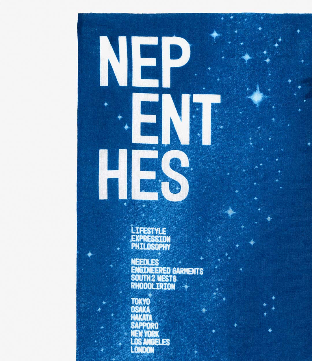 〈NEPENTHES〉 × 〈太田和彦〉異色のコラボから生まれたオリジナル手ぬぐい