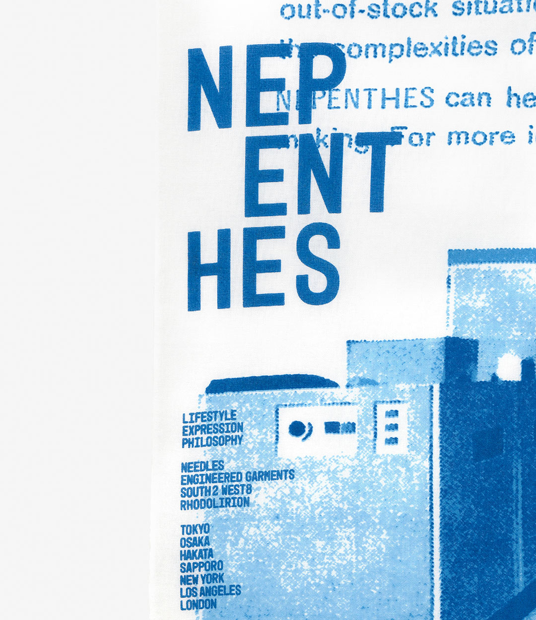 〈NEPENTHES〉 × 〈太田和彦〉異色のコラボから生まれたオリジナル手ぬぐい