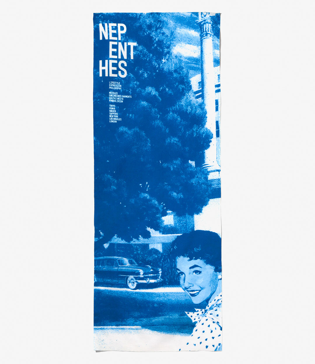 〈NEPENTHES〉 × 〈太田和彦〉異色のコラボから生まれたオリジナル手ぬぐい