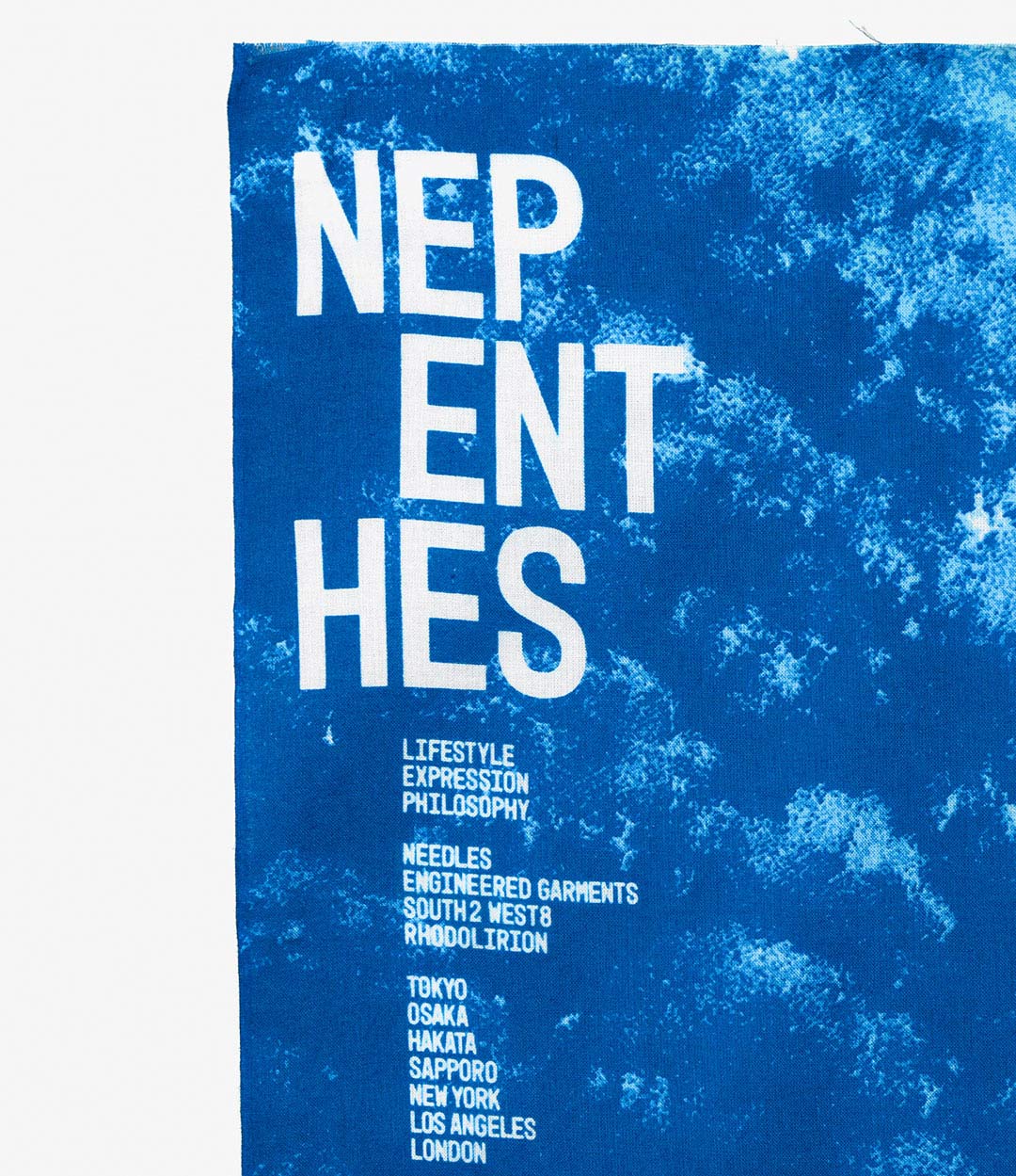 〈NEPENTHES〉 × 〈太田和彦〉異色のコラボから生まれたオリジナル手ぬぐい