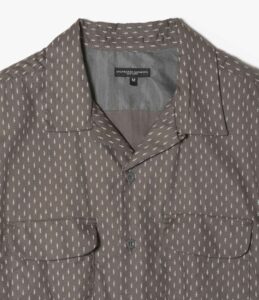 CLASSIC SHIRT - COTTON MUSIC NOTE PRINT ¥40,700