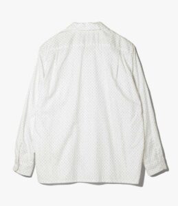 CLASSIC SHIRT - COTTON MUSIC NOTE PRINT ¥40,700