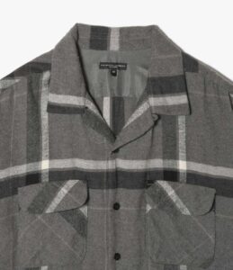 CLASSIC SHIRT - COTTON BRUSHED BIG PLAID ¥40,700