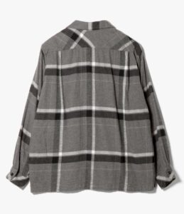 CLASSIC SHIRT - COTTON BRUSHED BIG PLAID ¥40,700