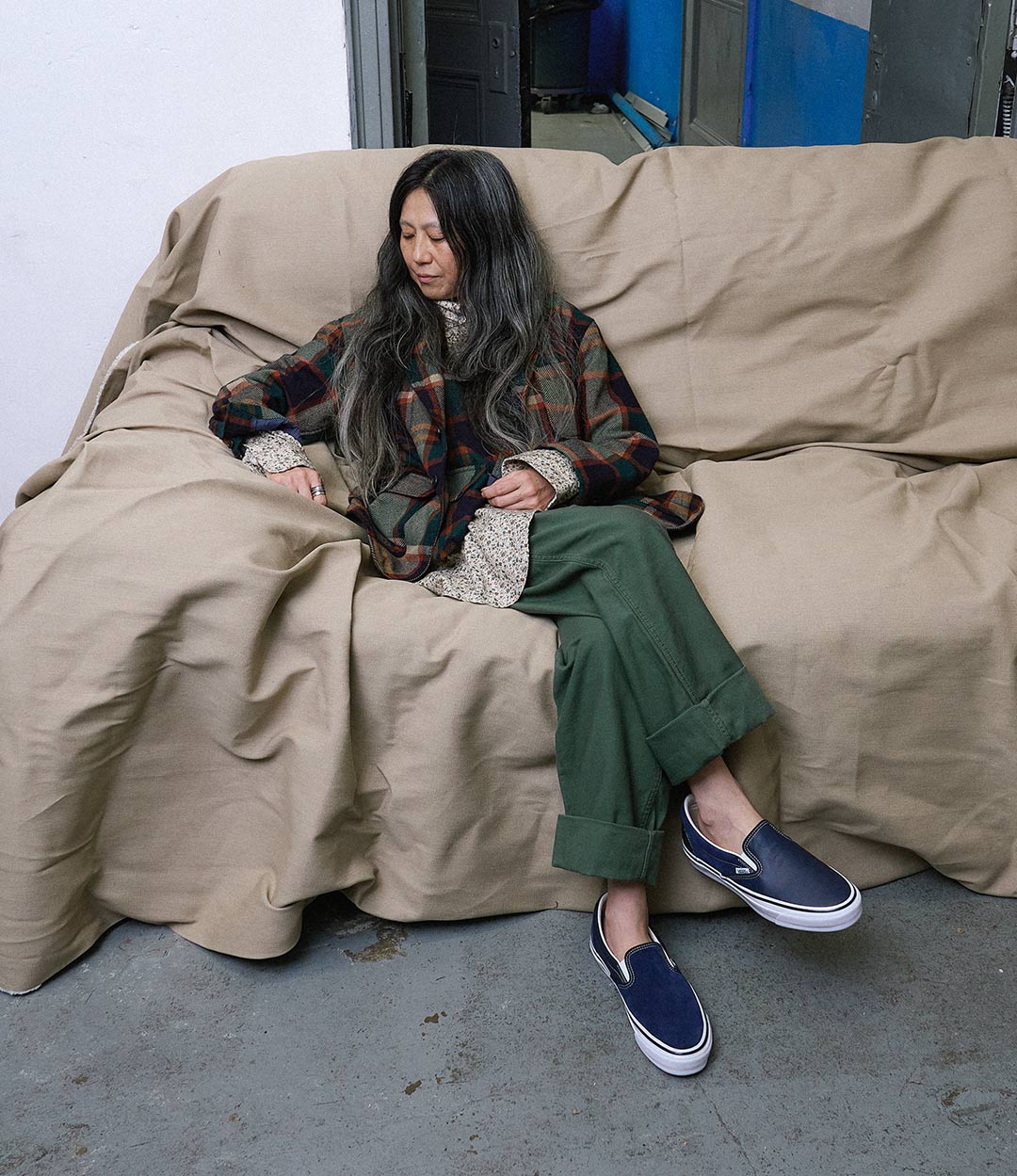 〈EG〉 × 〈OTW by VANS〉直営店舗限定のコラボレーション・スニーカー