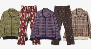 〈NEEDLES〉TRACK WEAR ５PATTERNED POLYESTER JACQUARD