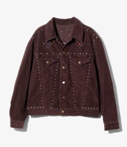 STUDDED JEAN JACKET ¥96,800