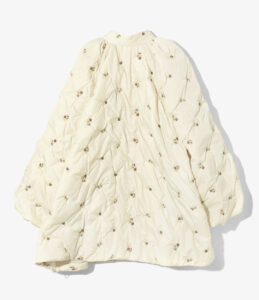 PADDED COAT - ORIGINAL FLORAL EMB. ¥75,900