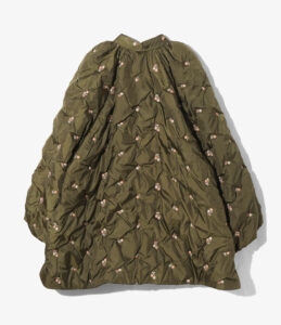 PADDED COAT - ORIGINAL FLORAL EMB. ¥75,900