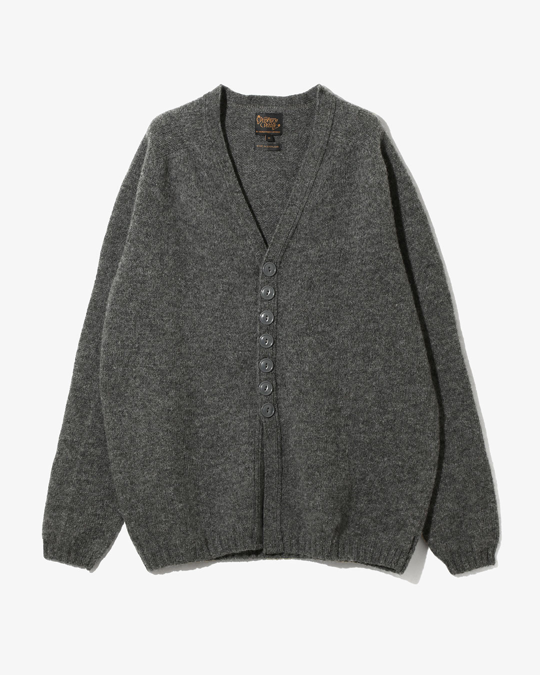 〈WOBURN WALK〉「FISHERMAN SHETLAND CARDIGAN」