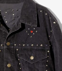 STUDDED JEAN JACKET ¥96,800