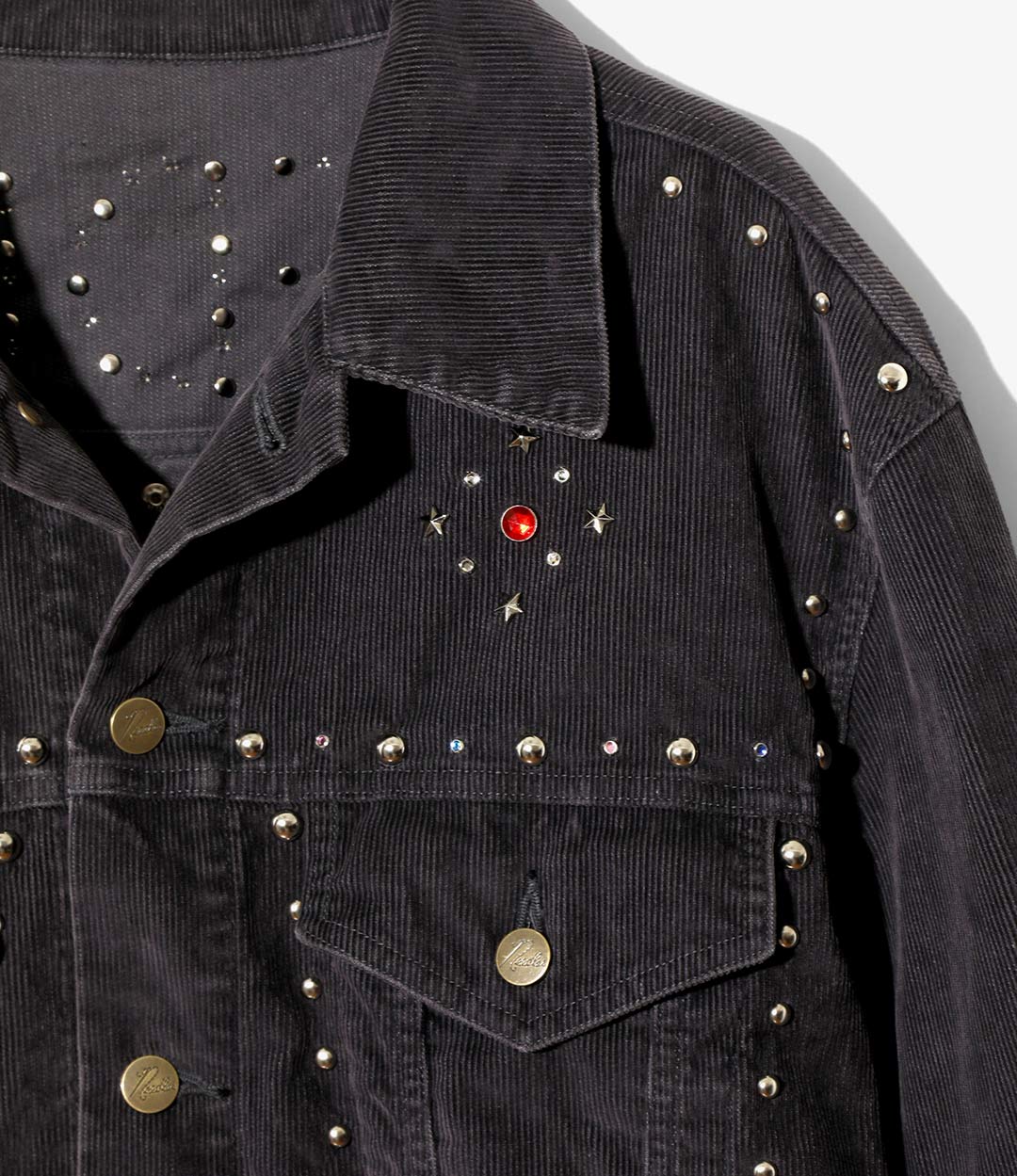 〈NEEDLES〉「STUDDED JEAN JACKET」