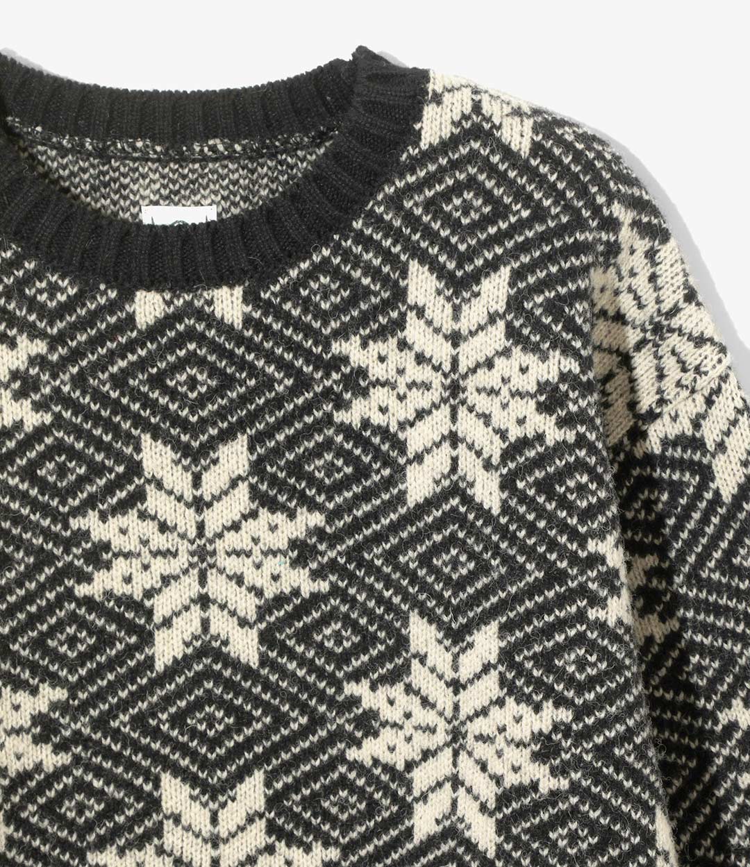 〈SOUTH2 WEST8〉伝統的なスノーフレーク柄ニットアイテムが登場