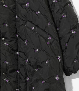 PADDED COAT - ORIGINAL FLORAL EMB. ¥75,900