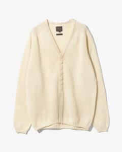 FISHERMAN SHETLAND CARDIGAN ¥35,200