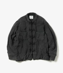 HAND DYE PUFFER CHINA SHIRT ¥49,500