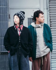 〈WOBURN WALK〉 「FISHERMAN SHETLAND CARDIGAN」