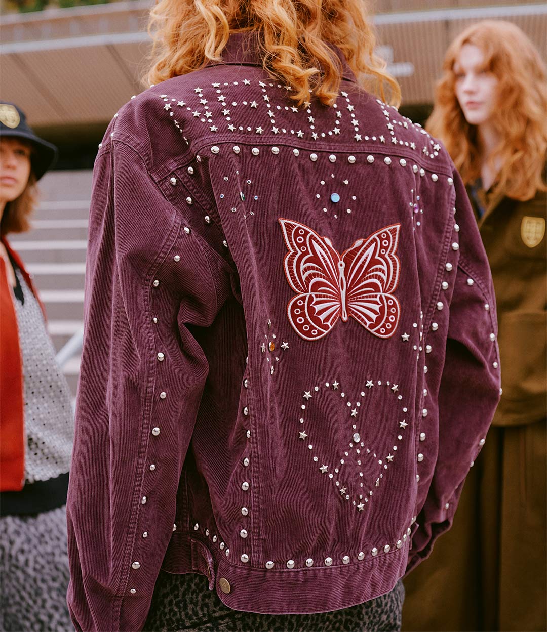 〈NEEDLES〉「STUDDED JEAN JACKET」