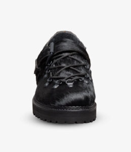 ADIRONDACK LOW HIKER - BLACK PONY HAIR ¥88,000